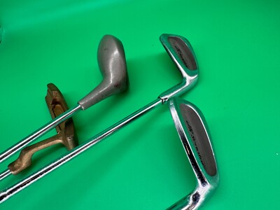 QTY.4 Mixed Lot JR Senator Golf Clubs (P, 1, 3, 9) Iron Putter Right Handed RH
