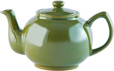 Price & Kensington Brights Olive Green 6 Cup Teapot And Teapot Filter