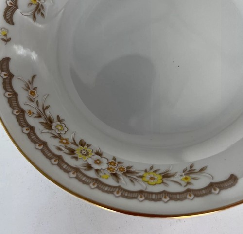 Ekco International Fine China Golden Autumn 4 Berry Bowls 5.5” - Picture 6 of 8