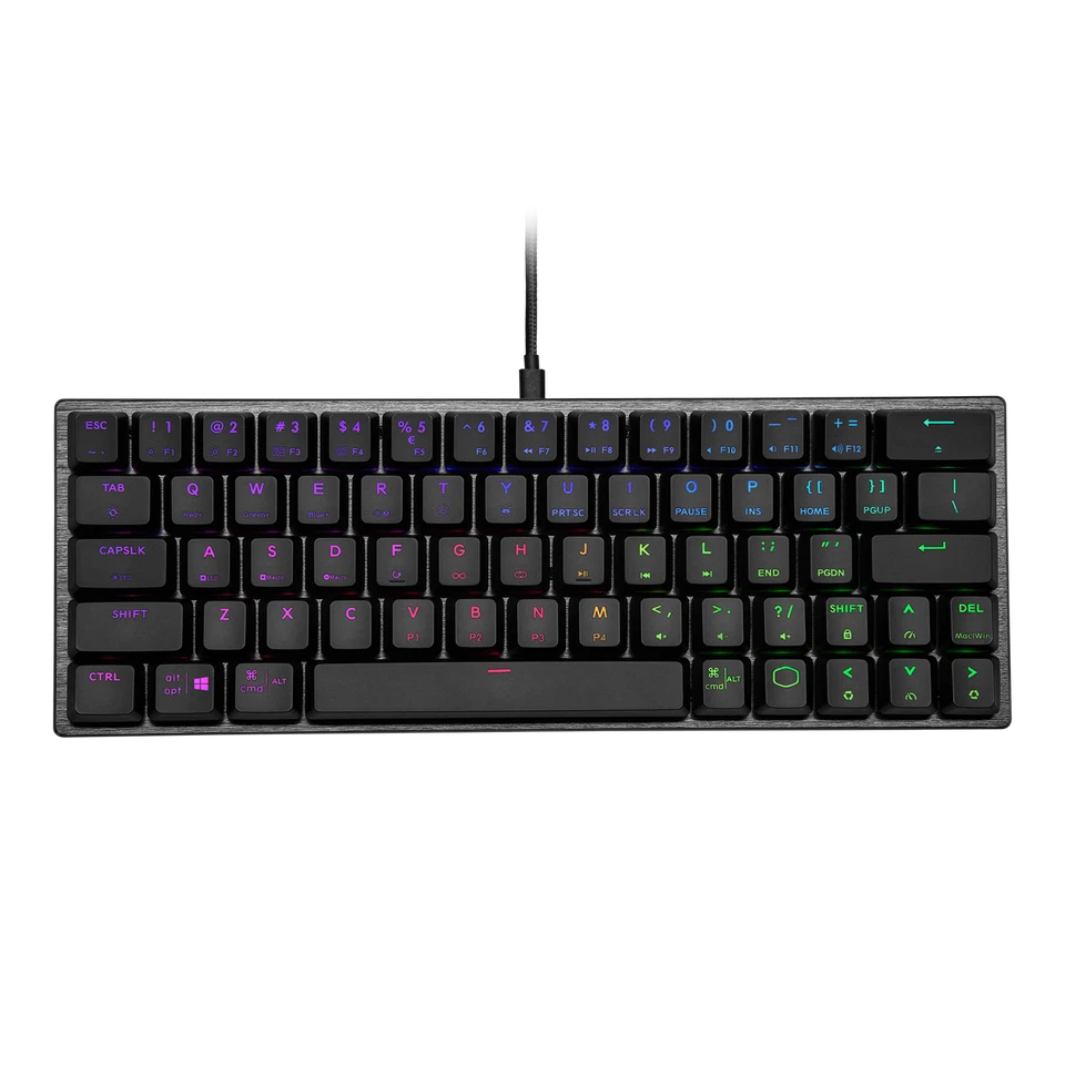 Cooler Master SK620 Black Keyboard RGB LED Low Profile Mechanical Switch Brown - Image 2 of 4