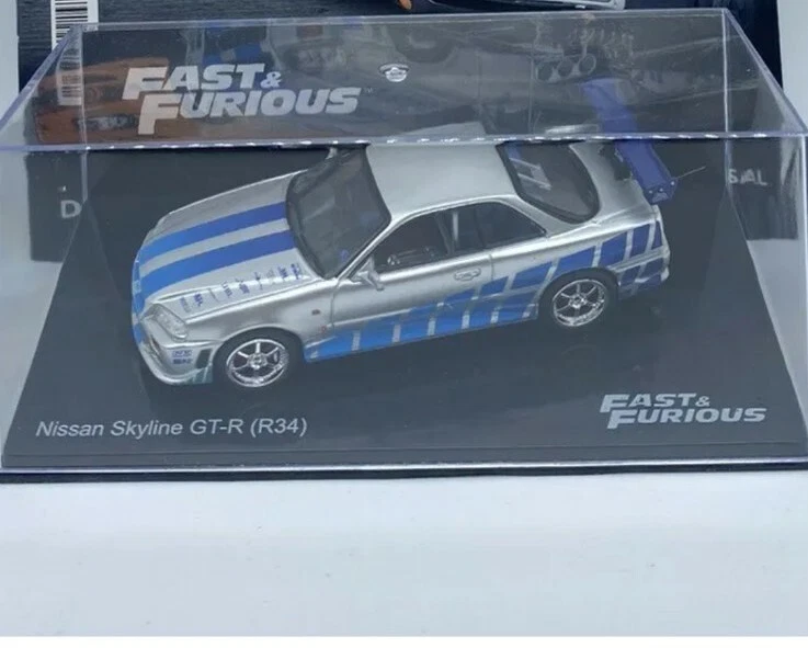 Nissan Skyline GT-R R34 1999 Fast And Furious 1/43 MEGA RARO! Paul Walker ! - Immagine 2 di 4