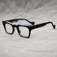 Square Retro Acetate Eyeglasses Frames Thick Trend Reading Glasses Men Women