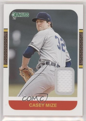 #ad 2021 Panini Donruss Retro 1987 Materials Casey Mize #87M CM 0s4r $3.07