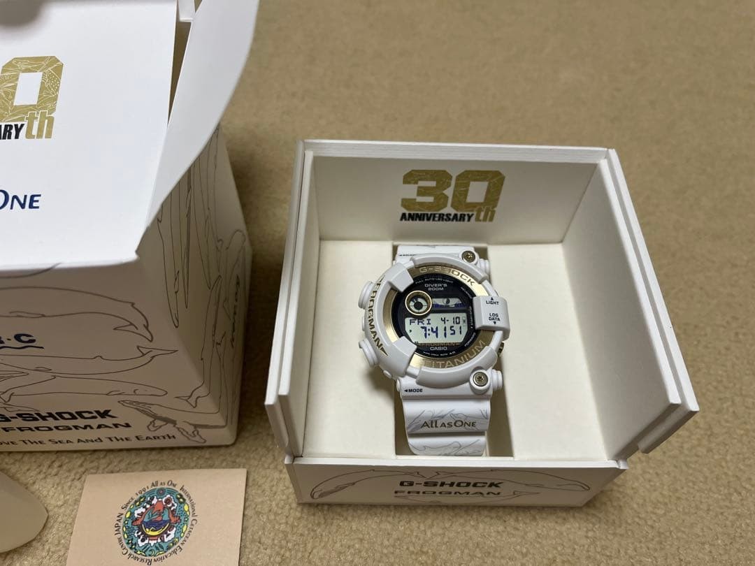 Casio G SHOCK Frogman GW 8201K 7JR 30th Anniversary Timepiece Rare Vintage image 6