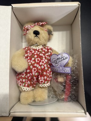 NEW! NRFB! MOHAIR ANNETTE FUNICELLO BEAR  MARCI & ME TOO  LTD EDITION FREE SHIP!