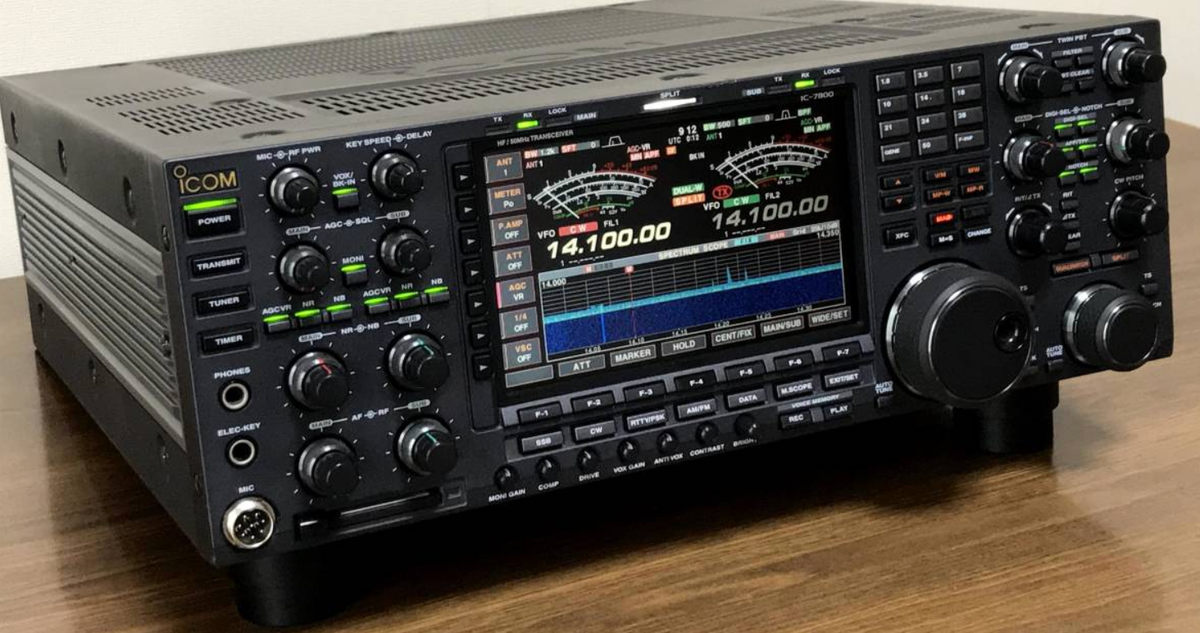 トランシーバー ICOM IC-7800 ICOM IC-7800 HF/50MHz 200W transceiver Amateur Ham Radio High-End