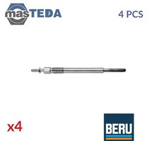 GN047 GLÜHKERZE GLÜHKERZEN BERU 4PCS FÜR TOYOTA AYGO 1.4 HDI WNB10_ 1.4L 40KW