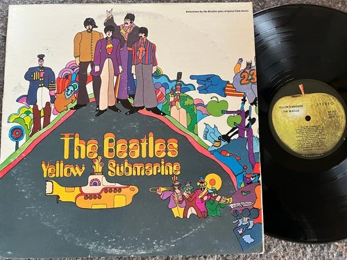 THE BEATLES Yellow Submarine APPLE SW 153 orig VG++/NM- 1969 Psych Rock LP