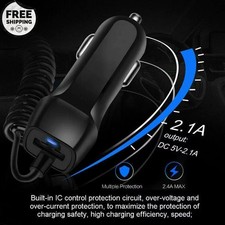 Car Charger TypeC Cable Fast Charging Cigarette USB Truck Car Charger For Samsun