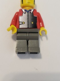 Lego Ninja Samurai Red Young Cas210 From Set 3345