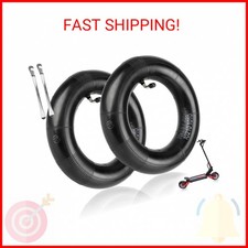 LUCK4U 2-Pack 10x3 Replacement Inner Tubes with 90 Degree for 255x80 90/65-6.5