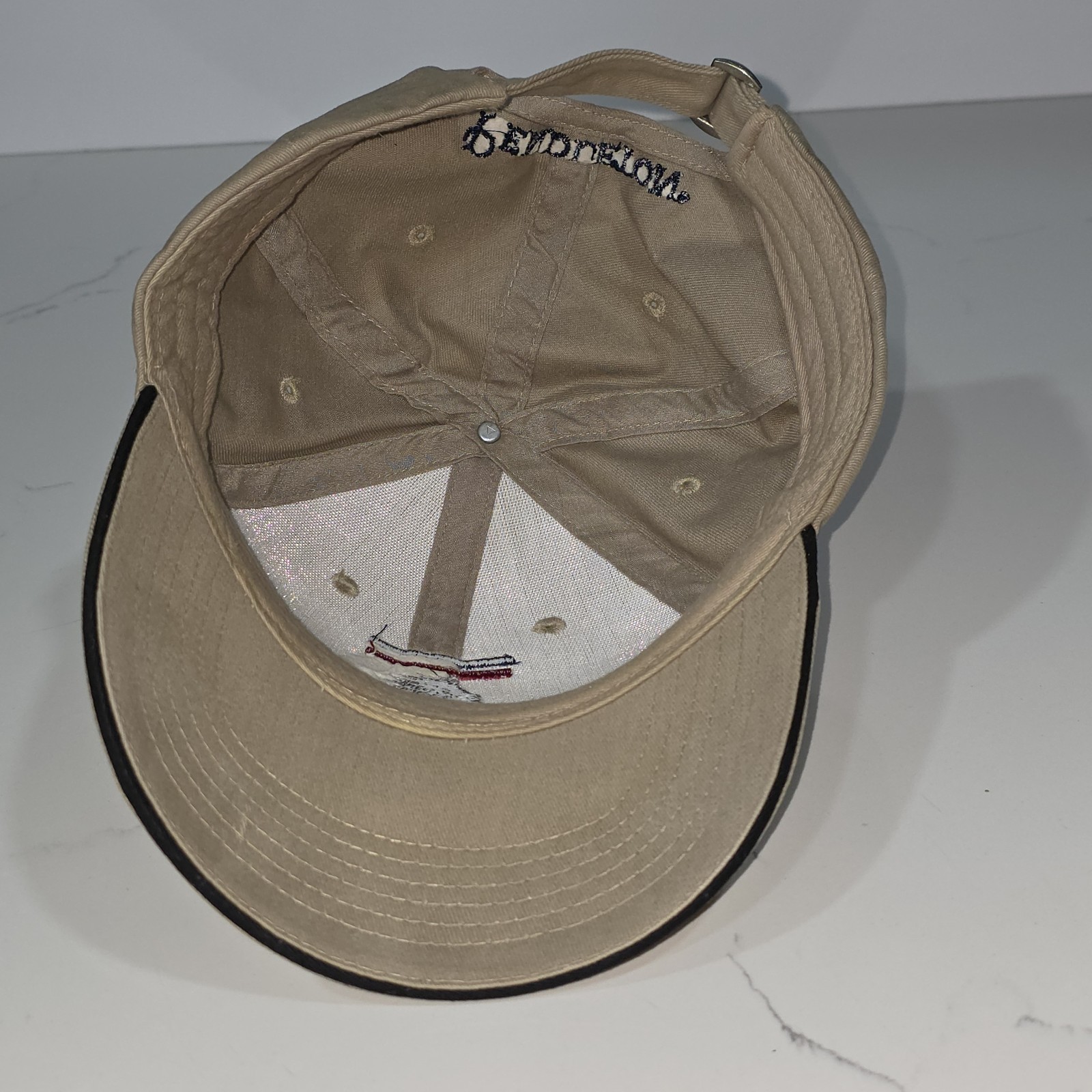 Pendleton Beige Baseball Cap Adjustable Embroider… - image 6
