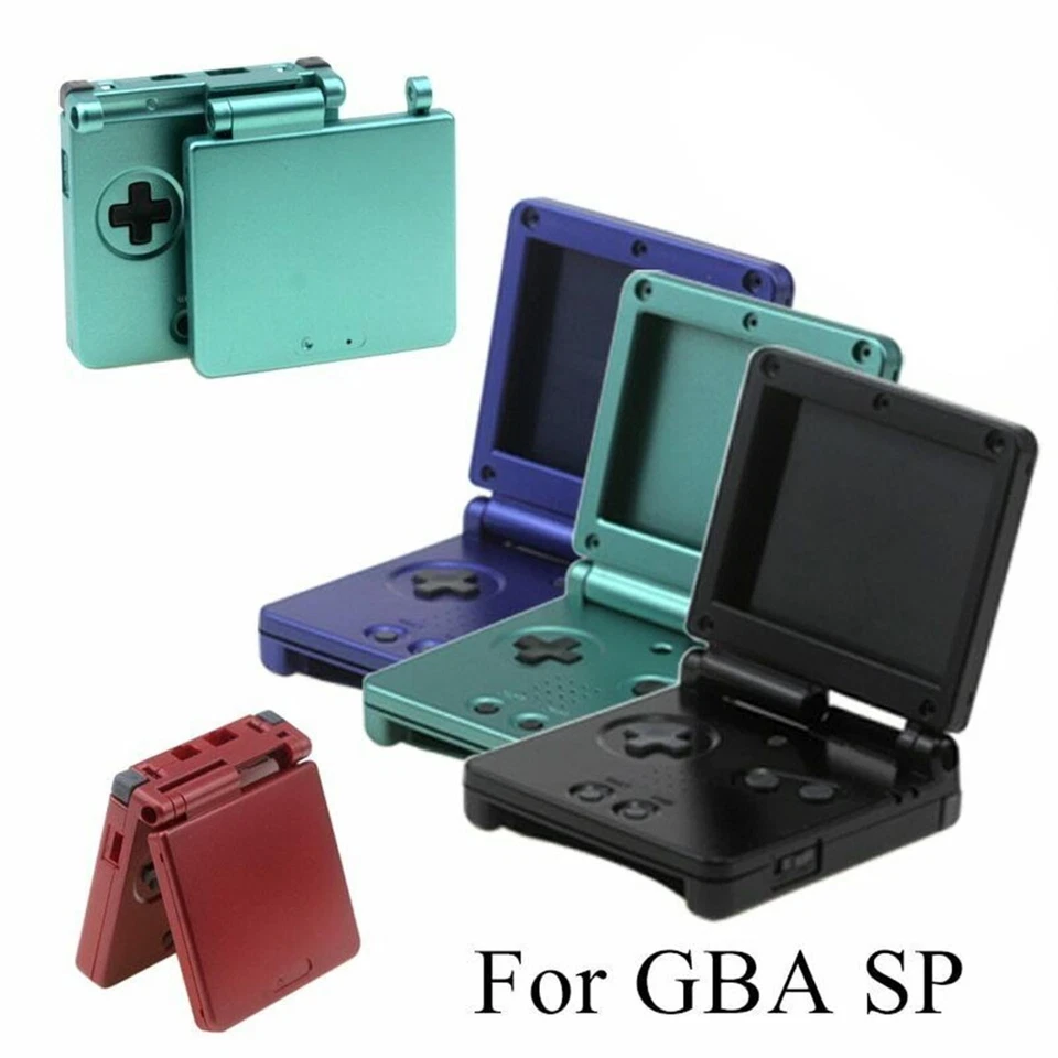 Plastic Housing Case Cover Full Shell For Nintendo GBA SP Gameboy Advance SP - Image 2 of 4