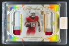 2024 Panini Flawless Marvin Harrison Jr. Debut Duals Patch RC #13/15 Cardinals