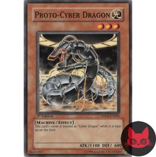 Yugioh Proto-Cyberdrache DP04-DE004 Common 1. Auflage LP