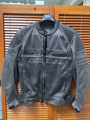 Harley-Davidson Men's Affinity Riding Jacket Colorblocked Mesh, Gray, Size M