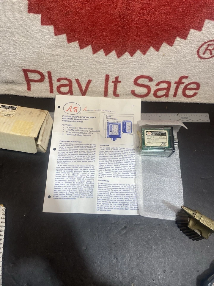 ABSOLUTE PROCESS INSTRUMENTS API 3200 G Valve Positioner Controller - Image 3 of 4