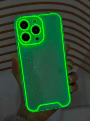 Luminous Glow in Dark Case For iPhone 17 16 15 Pro Max Plus Clear Soft Cover