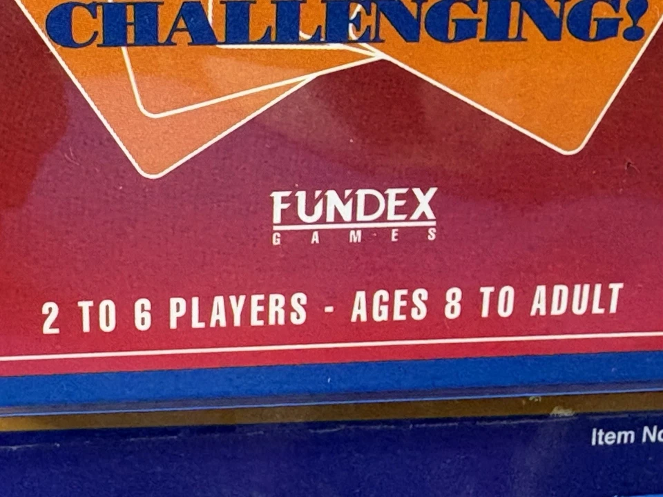 Phase 10 Fundex 1992 Card Game NEW Sealed Rummy Type Game NOS - Image 4 of 4