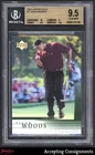 2001 Upper Deck #1 Tiger Woods ROOKIE RC BGS 9.5 GEM MINT