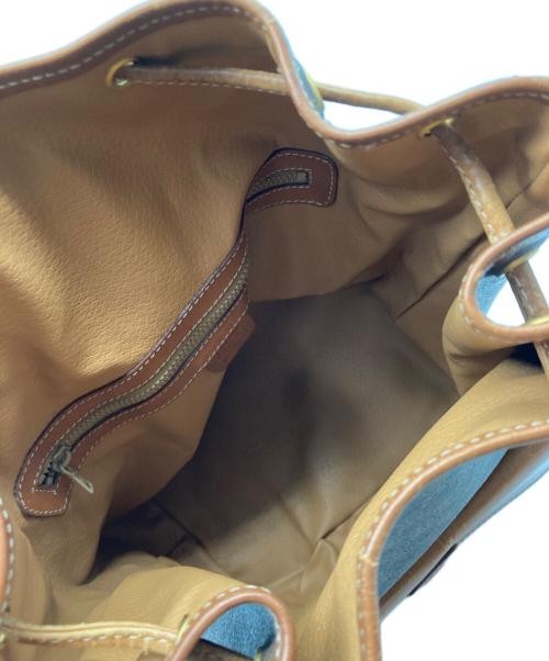 CELINE Brown Macadam Pattern Drawstring Shoulder … - image 16