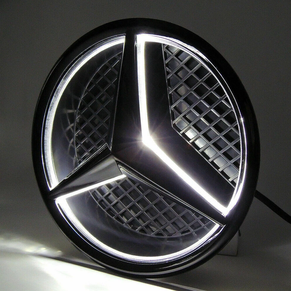 Front Grill Star Emblem Logo 2011-2018 Fit For Mercedes-Benz C300 ML350 CLA250 Foto 2 de 4
