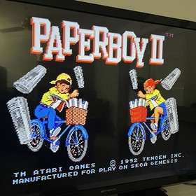 Sega Genesis Model 2 Console Bundle with Controller & 14 Games - MK-1631 Working