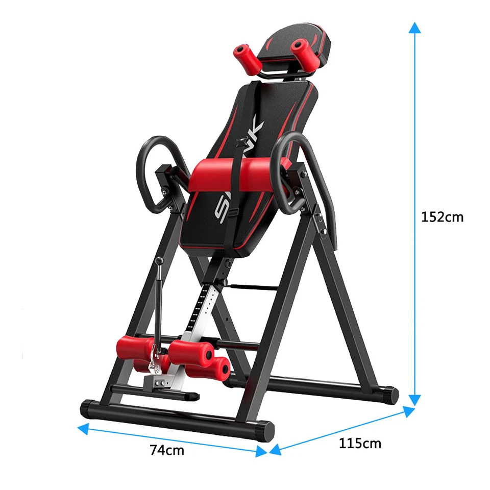 Fitness Master Inversion Gravity Table Stretcher Back Inverter Foldable Home Gym - image 4 of 4