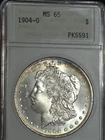 1904 O $1 Morgan Dollar ANACS MS65 "Soapbox" Toned #PK5591