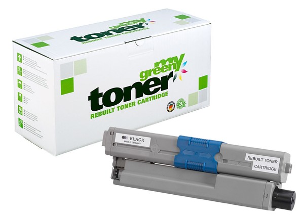 My Green Toner Zu Oki 46508712 Schwarz - Ca. 3500 Seiten-image