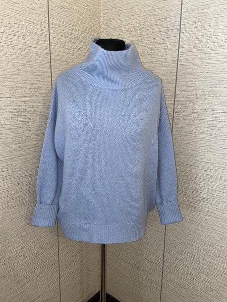 Damen Brunello Cucinelli Pullover Blau Kaschmir 38