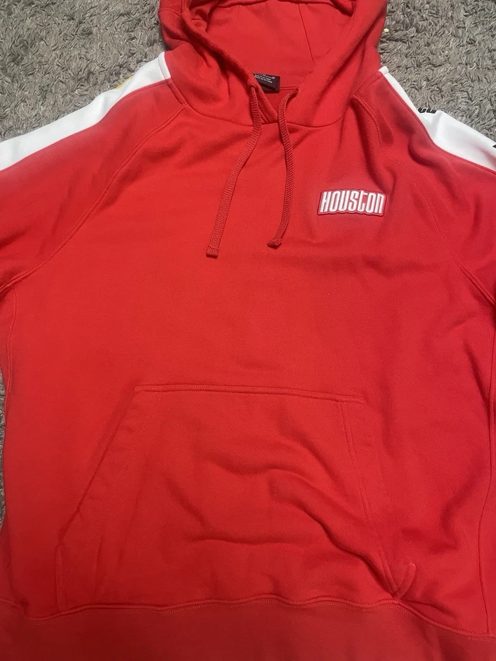¡Sudadera Nike Houston Rockets XL! Rockets Clásicos Ketchup y Color Mostaza Foto 2 de 4