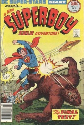 DC Super Stars (1976) #  12 (5.0-VGF) Superboy 1977