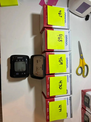 #ad #ad OMRON 7 Series Wireless Wrist Blood Pressure Monitor Model BP6350 $31.50