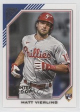 2022 Topps Gallery Printer Proof Matt Vierling #193 8qq