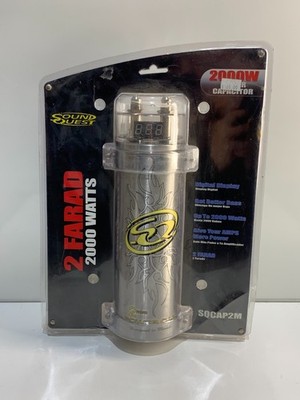 Sound Quest SQCAP2M Digital Power Capacitor 2.0 Farad Up to 2000 Watts