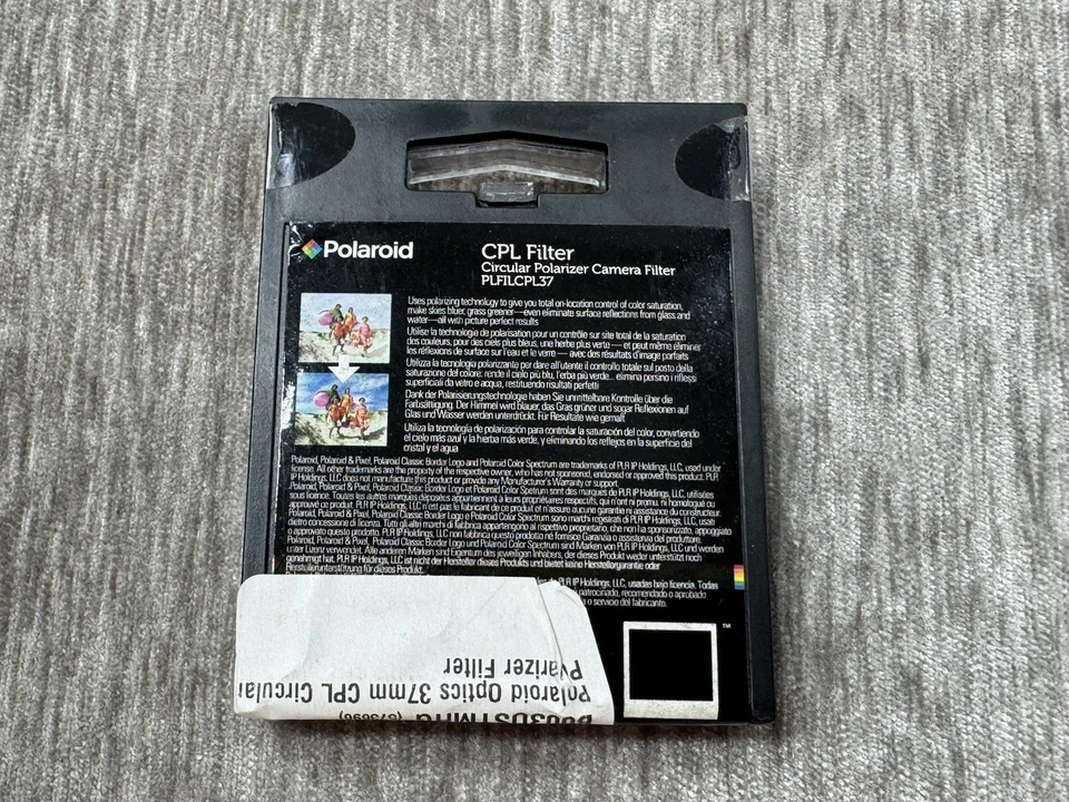Polaroid Optics 37mm CPL Circular Polarizer Filter (PLFILCPL37) NEW Camera DLSR - Image 3 of 4