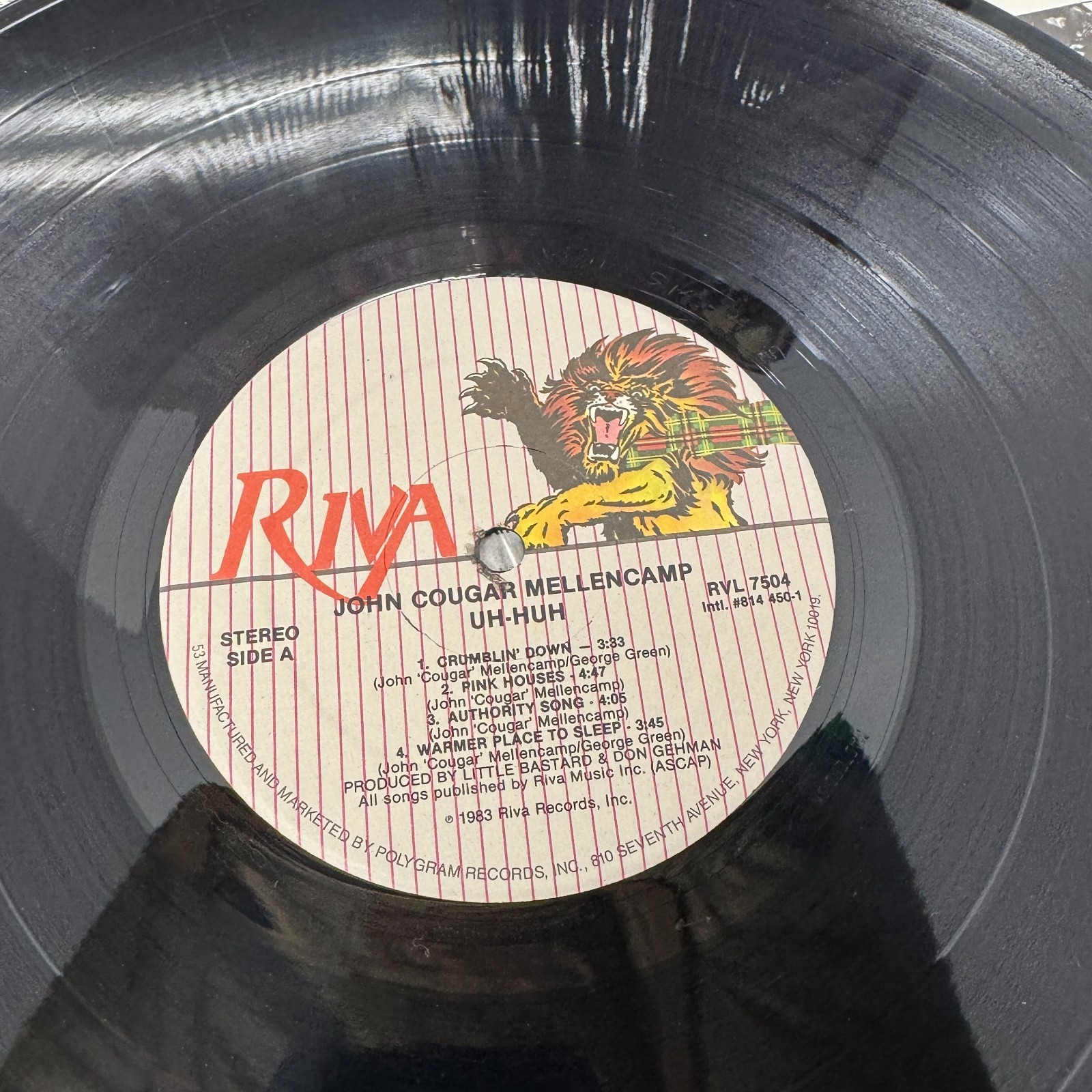 John Cougar Mellencamp, 3 Vinyl Record Lot, Self titled, American Fool, Uh-Huh thumbnail 15