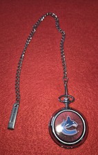 Pocket Watch NHL Hockey Vancouver Whalers Quartz New In Box 