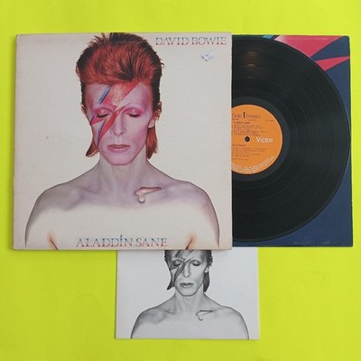 David Bowie - Aladdin Sane UK Fan Club Insert - 1973 - RS 1001 - Used - VG++ - V