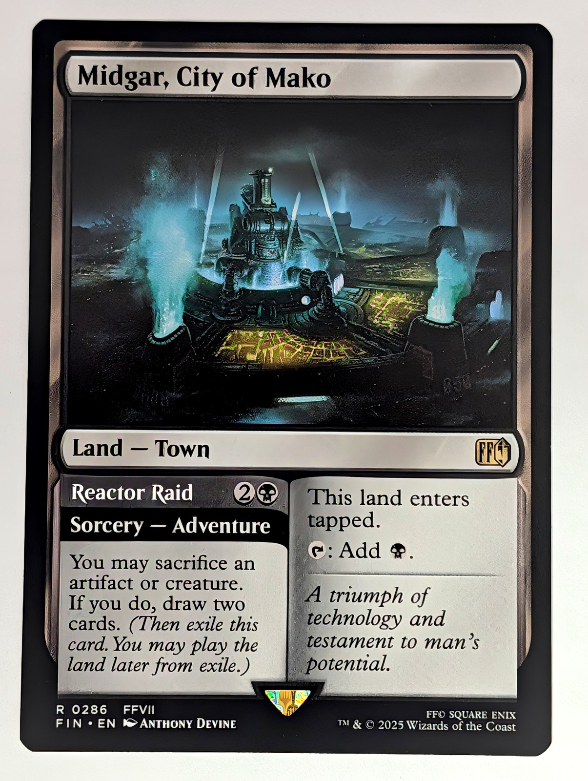 (Normal) Midgar, City of Mako (286) FINAL FANTASY Mtg NM