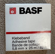 BASF  25 m  Klebeband Tape für Tonbänder / ...