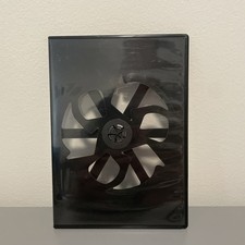 PREMIUM SLIM Black Double DVD Cases 7MM 100 New Material Lot