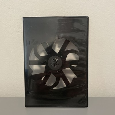 PREMIUM SLIM Black Double DVD Cases 7MM (100% New Material) Lot