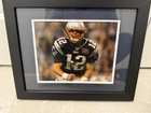Tom Brady New England Patriots Signed 8x10 Mounted Memories (now Fanatics) COA