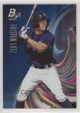 2018 Bowman Platinum Top Prospects Blue 37/150 Tristen Lutz #TOP-86 s3e