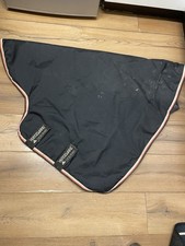 XXL 150g Horseware Rambo Optimo Light Fill Black Turnout Hood Neck Cover RRP£83