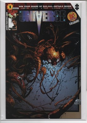UNIVERSE #1   DYNAMIC FORCES EXCLUSIVE VARIANT   NUMBERED COA   CLAYTON CRAIN