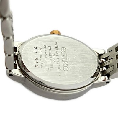 - Yahoo!オークション EXCELINE腕時計ダイヤ10PソーラーV117-0AV0 【美品】SEIKO 「‚v」エクセリーヌ の落札相場 (セイコー) 時計