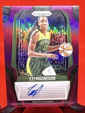 2025 Panini WNBA Prizm Ezi Magbegor Signatures Purple -/49Auto Seattle Storm